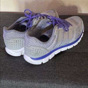 Adidas woman’s running shoes very lightly used